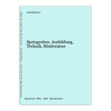 Springreiten. Ausbildung