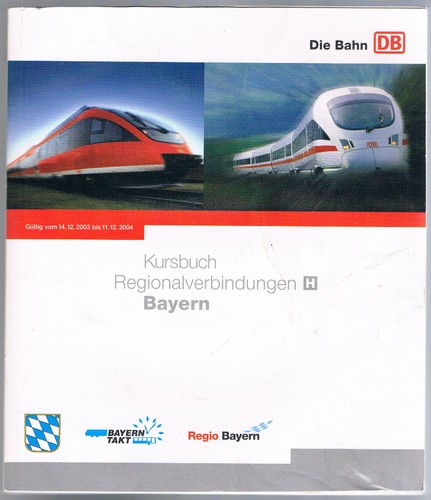 Kursbuch regionalverbindungen - kursbuch,