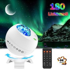 LED Sternenhimmel Projektor Lampe USB Polarlicht Schlaflampe Aurora Nachtlicht