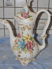 Porzellan Vase mit Deckel