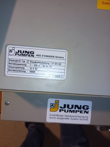 Staudruckschaltung jung pumpen - staudruckschaltung,