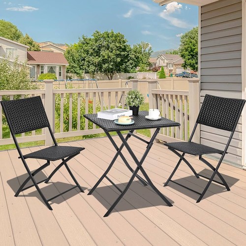 Tlg polyrattan bistroset - 3,