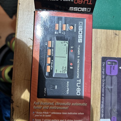Boss digital stimmgerät - boss, tu-80