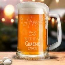 Personalisierter Bierkrug 50