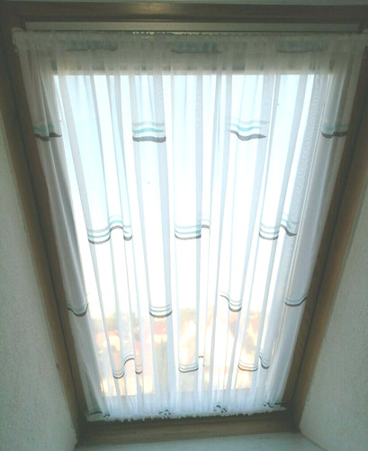 Scheibengardine 125cm - ,
