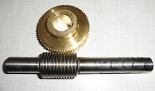 Prazisions- Schneckenrad mit Präzisions- Schneckenwelle