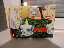 Kerzenhalter für ADVENTSKRANZ KRANZ aus Glas ADVENT LICHTER SET ADVENTSKRANZ OVP