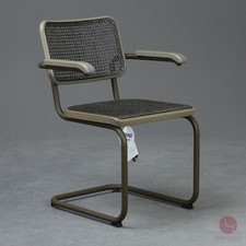 Thonet S64 V Dark Melange Bauhaus Stuhl dunkles Wiener Geflecht Grün Breuer TOP