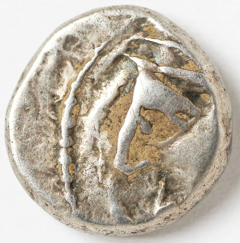Kelten münze silber quinar - silber,