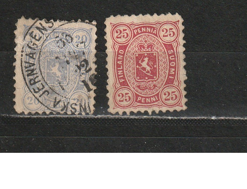Briefmarken aus finnland - briefmarken,