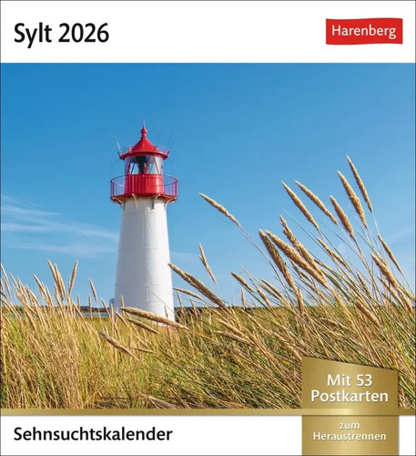 Sylt sehnsuchtskalender 2026 - sylt,