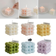 Bubble cube candle - cube, kleine