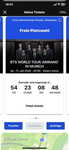 Bts stehplatz tickets für - bts,