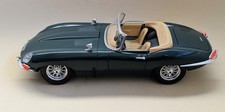 BBurago Modellauto 1:18, Jaguar E-Type Cabrio, (1961), grün, Nr. 3026 Burago