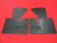 Türverkleidungen schwarz für