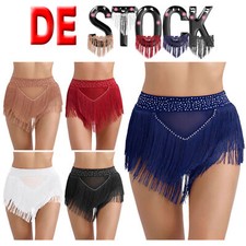 DE Damen Tanz Shorts Strass