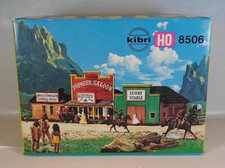 Kibri H0 Nr. B-8506 Bausatz Kit Westernhäuser Wells Fargo, Saloon, Stable #5080
