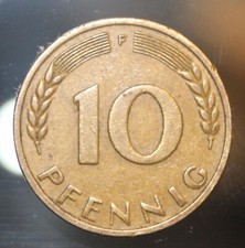 10 Pfenning 1950 „F“