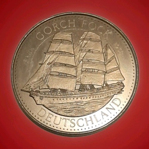 Gorch fock gedenkmedaille - fock,