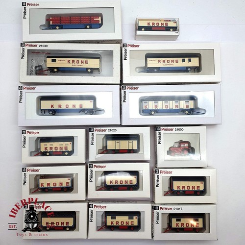 Preiser 15x autos - preiser,