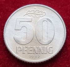 14873(12) 50 Pfennig (DDR /