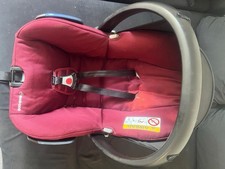 Babyschale, Maxi-Cosi, Citi, Rot, gebraucht, gut erhalten, günstig