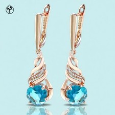 Ohrringe mit Blauem und