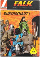 Falk Großband Nr. 115 mit SM, original Lehning Verlag Titel: Durchschaut ! Z 1-2