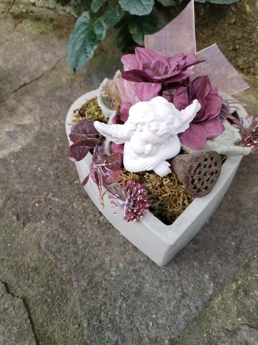 Grabgesteck blumengesteck - grabgesteck,