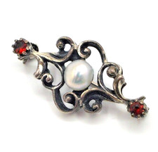 Trachten Brosche 835 Silber