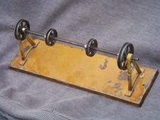 große Transmission für  Dampfmaschine Zubehör Bechspielzeug alt