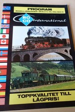 ROCO Schweden Modellbahnkatalog ca.1978 schwedische Sprache mit preisliste