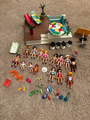 Playmobil pool set - playmobil,