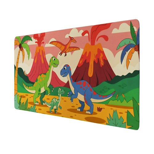 Dinosaurier vulkan landschaft - dinosaurier,