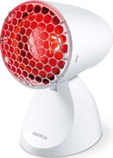Sanitas SIL 06 Infrarotlampe 100W Rotlicht verstellbar Schutzgitter