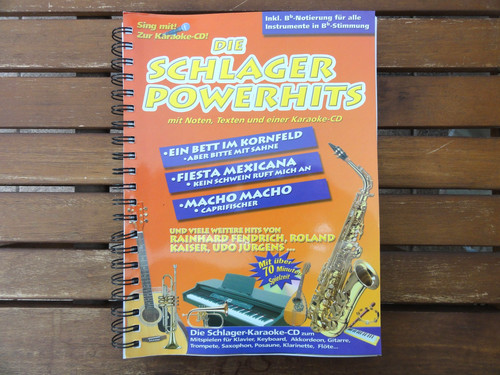 Notenbuch die schlager - notenbuch, /