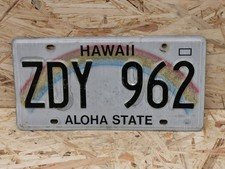 NUMMERNSCHILD USA  HAWAII -