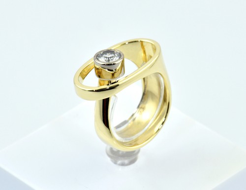 Diamant ring 585 000 k - diamant,