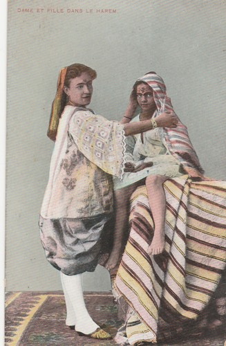 Dame fille dans harem - le,