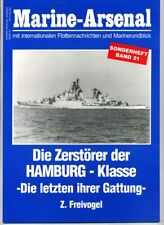 MW22 MARINE-ARSENAL MASO21 ZERSTOERER DER HAMBURG-KLASSE  HEFT