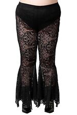 Killstar Spitze Schlaghose - Spectral Lure Gothic Viktorianisch