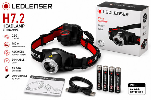 Ledlenser profi - ledlenser, h7.2