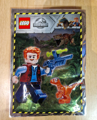 Lego jurassic world owen - jurassic, +