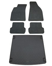 Gummi Fußmatten Kofferraumwanne für Audi A4 8E B6 B7 Avant 2001-2008 Gummimatten