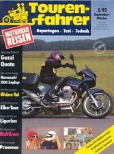 TF9205 + Test MOTO GUZZI 1000 Quota + KAWASAKI Zephyr 1100 + Tourenfahrer 5/1992