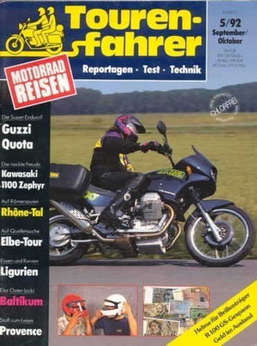 Tf9205 test moto guzzi - guzzi, 1000