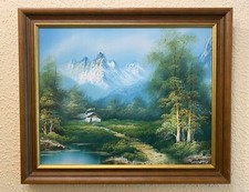 Wandbild Acryl Bild auf Leinwand mit Holzrahmen handsigniert "TSITSONIS"