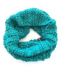 ESPRIT Loop Schal Schlauchschal Grün Grobstrick