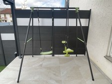 Garten Metallschaukel und Wippe 2er-Set Inkl. Babyschale