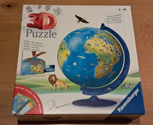 Ravensburger puzzle globus - ravensburger, 3d